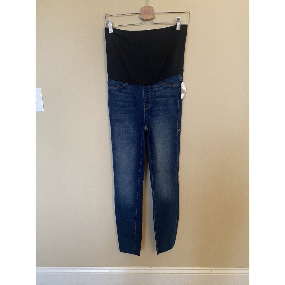 Good American Maternity Jeans 6 / 28 The Home Stretch Jean Blue Denim